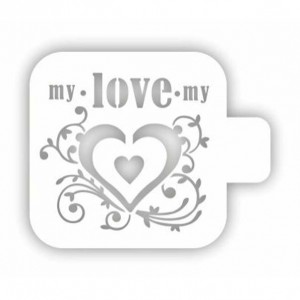 Трафарет Event Design МД9-55, 9х9 см Трафарет Event Design МД9-55, 9х9 см